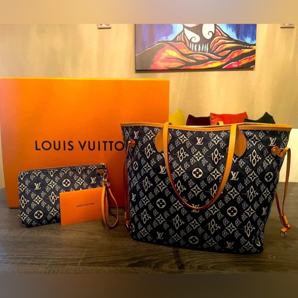 Neverfull NM Tote Limited Edition Since 1854 Monogram Jacquard MM.